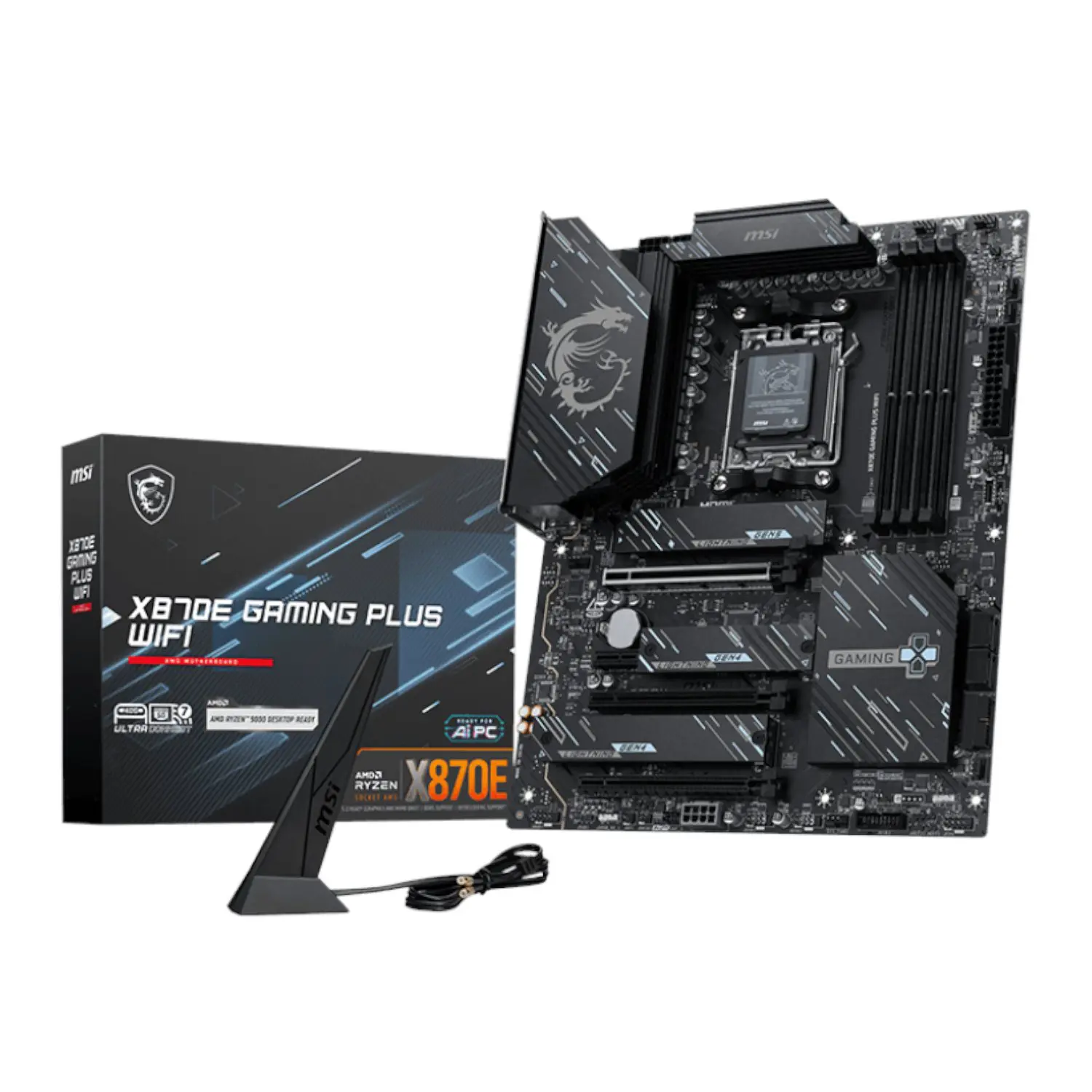 MSI X870E Gaming Plus WIFI AM5 ATX Gaming Motherboard