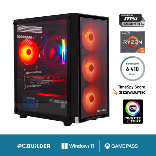 PCBuilder Gaming Desktops