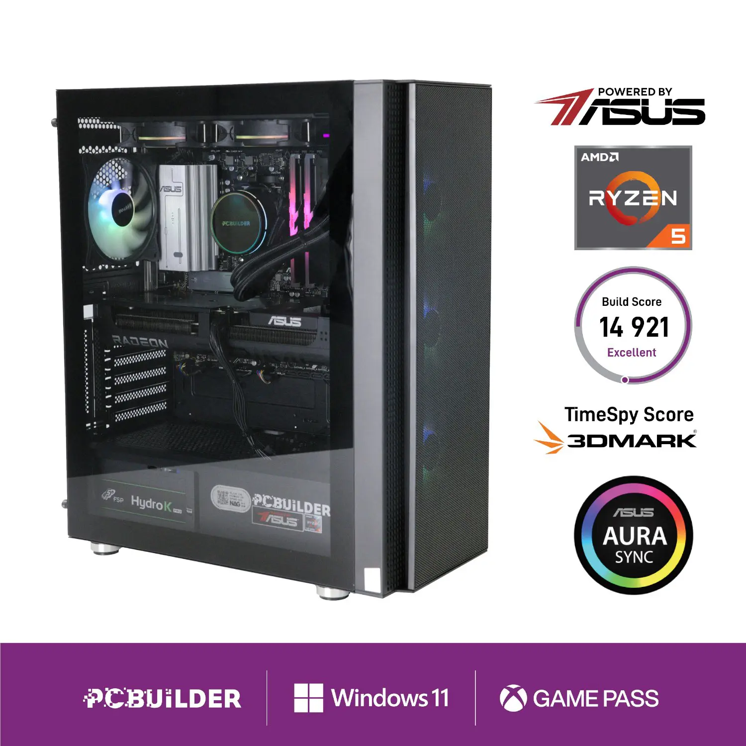 PCBuilder Ryzen 5 7600 SEEKER Windows 11 Gaming PC