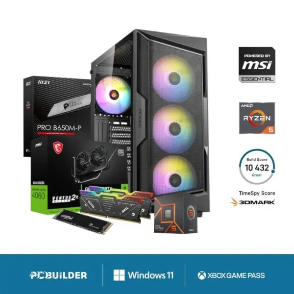 PCBuilder Gaming Desktops