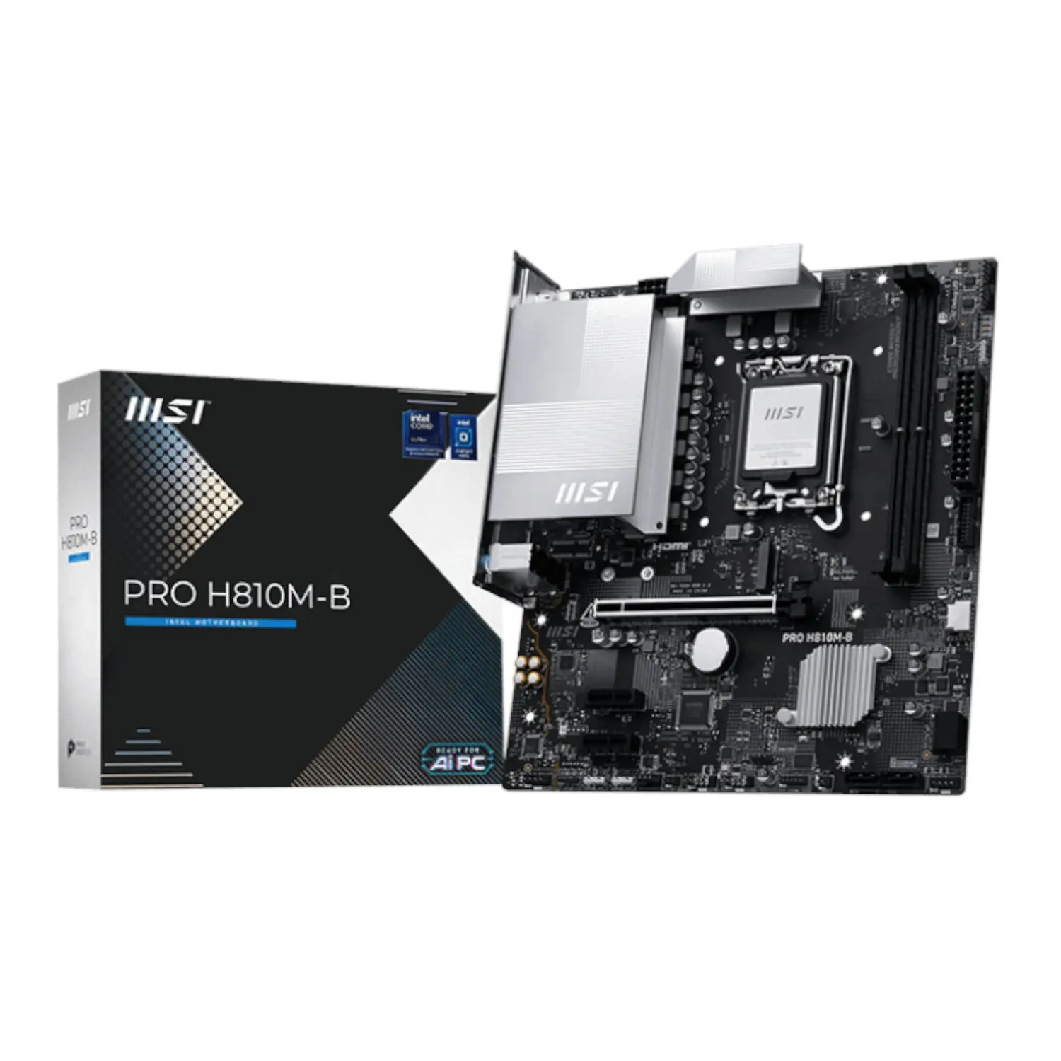 MSI H810M-B PRO LGA1851 M-ATX DDR5 Motherboard