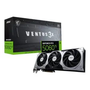 MSI GeForce RTX 5060 Ti VENTUS 3X OC PLUS 16GB GDDR7 Graphics Card