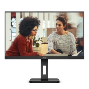 AOC 24E3QAF  Professional Monitor|23.8 inch|IPS FHD 1920x1080 75hz|HDMI DP|VGA|Flicker Free|Speakers|Height Adjustable Stand