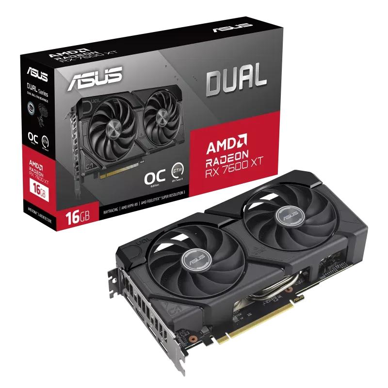 ASUS DUAL-RX7600XT-O16G