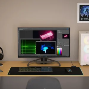 iCUE 2000D RGB AIRFLOW White Mini-ITX PC Case; 3x 2.5'' Drive Bays; Up to 360mm Radiator compatible; 2x 120mm fan incl