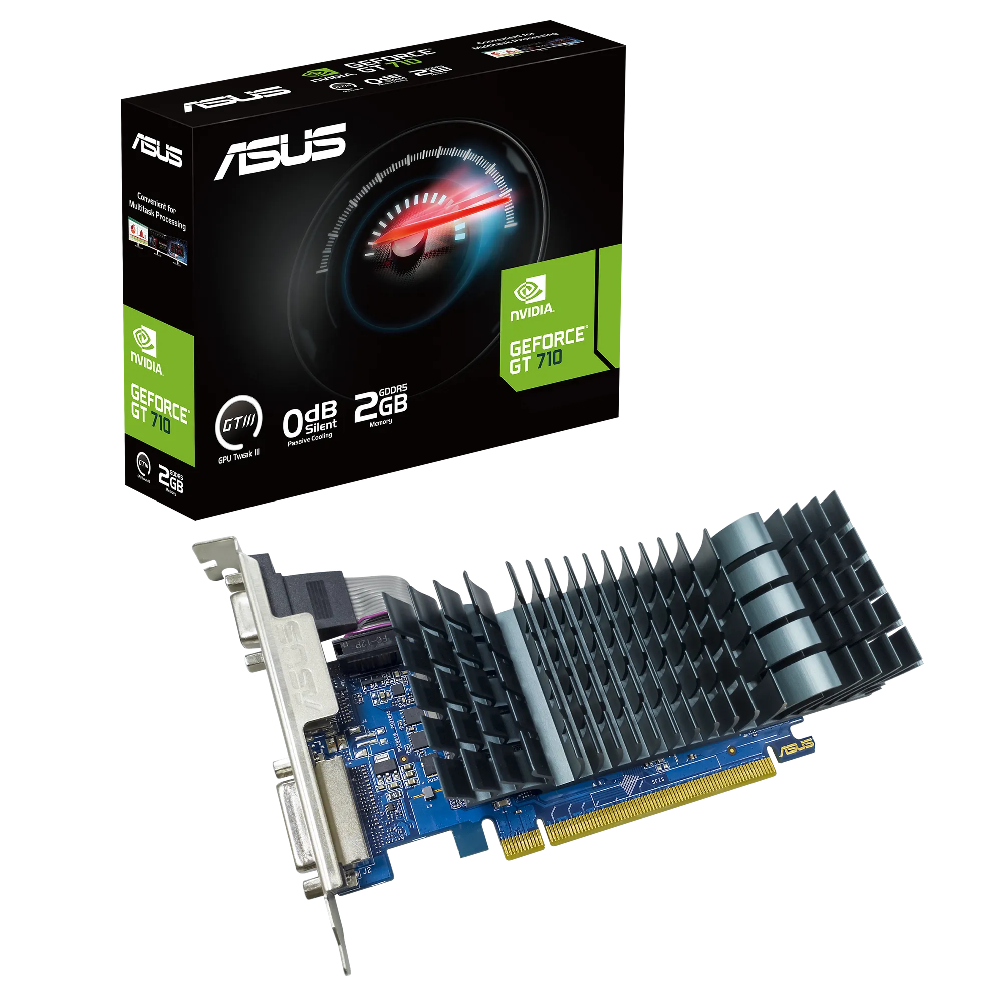 ASUS Graphics nVidia GT 710 D5 BRK Evo SL 2G