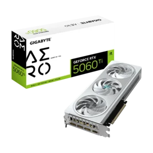 GIGABYTE nVidia GeForce RTX 5060Ti AERO OC 16G - 16GB GDDR7; 128-Bit Memory Bus; 1x HDMI; 3x DisplayPort .