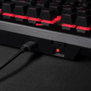 Corsair K70 RGB PRO Mechanical Gaming Keyboard - CHERRY MX SPEED Silver Keyswitches - Black