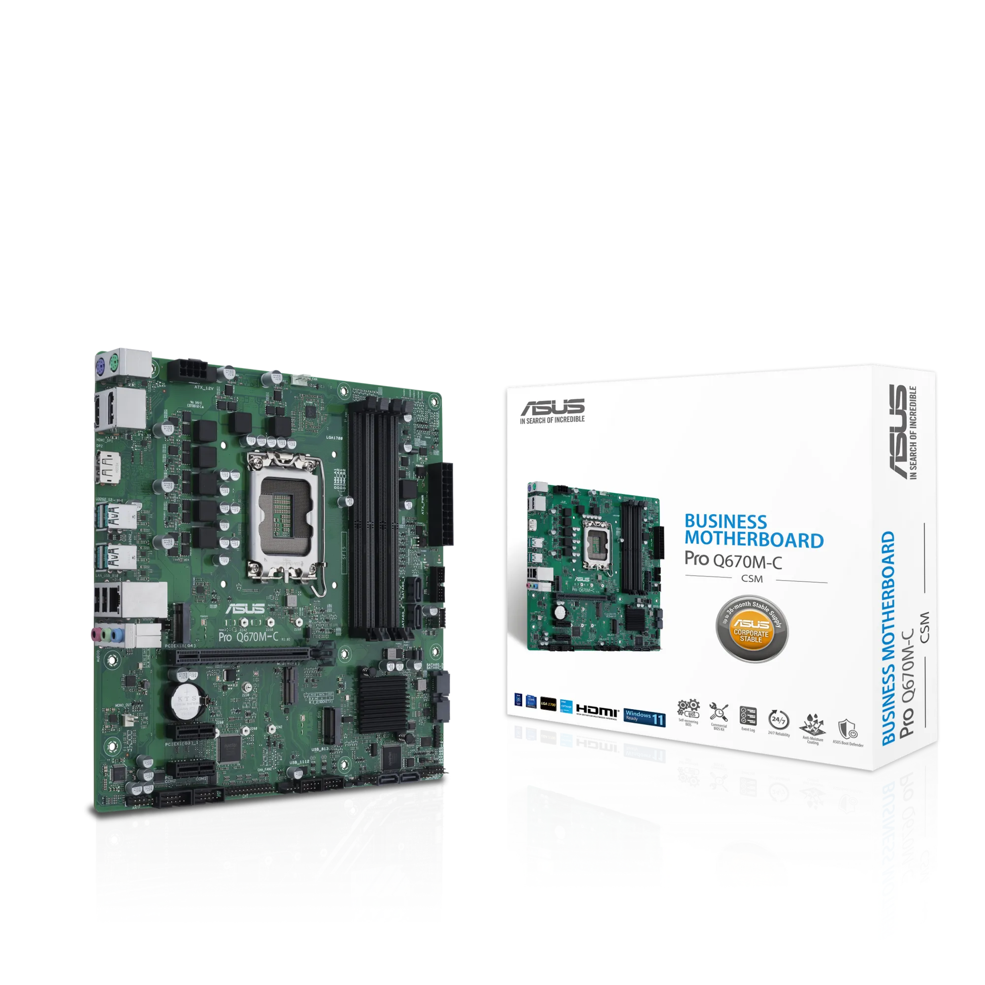 ASUS PRO Q670M-C-CSM