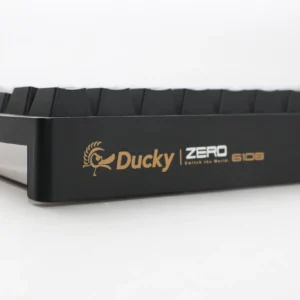Ducky Keyboard Zero 6108 100% Mechanical Wireless Keyboard; RGB; USB 2.0 / 2.4GHz / BT - Cherry MX2A Blue switches.