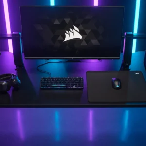 Corsair MM500 v2 Hybrid Cloth Gaming Mouse Pad - Large; Black; 450mm x 400mm