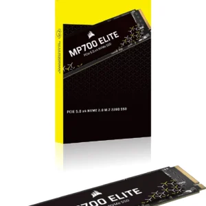 Corsair MP700 ELITE 2TB M.2 NVMe PCIe Gen. 5 x4 SSD (no heatsink); Read Up To 10 000MB/s; Write up to 8500MB/s